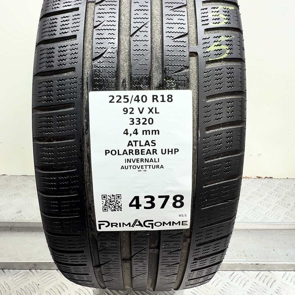 Gomma Usata 225 40 R18 92V XL Atlas Polarbear Uhp Invernale - immagine 3