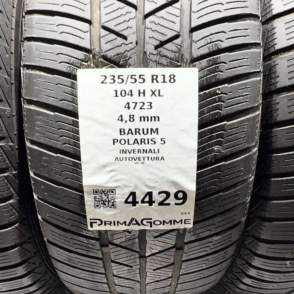 Gomme Usate 235 55 R18 104H XL Barum Polaris 5 Invernali - immagine 3