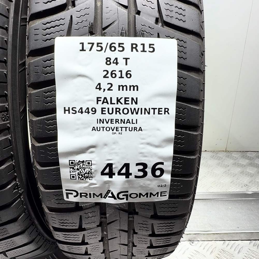 Gomme Usate 175 65 R15 84T Falken HS449 Eurowinter Invernali - immagine 3