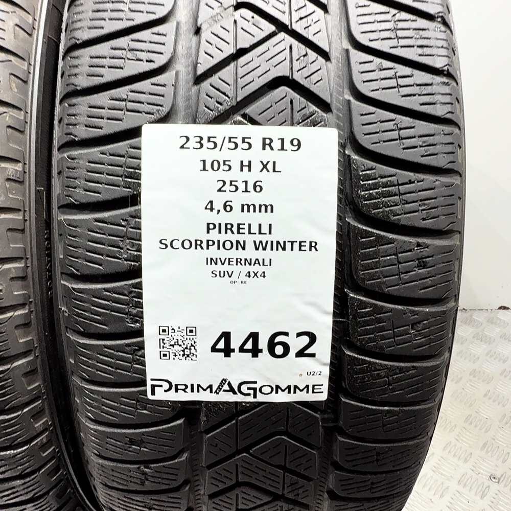 Gomme Usate 235 55 R19 105H XL Pirelli Scorpion Winter Invernali - immagine 3