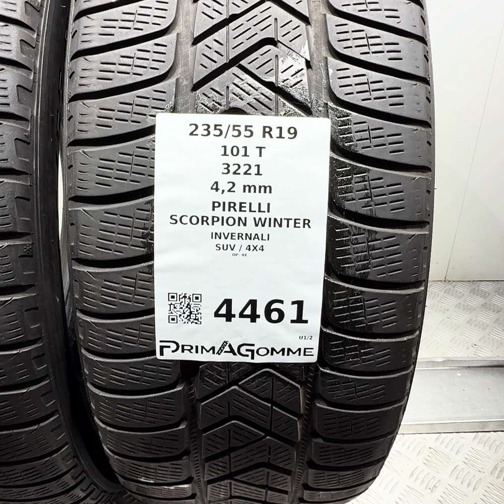 Gomme Usate 235 55 R19 101T Pirelli Scorpion Winter Invernali - immagine 3