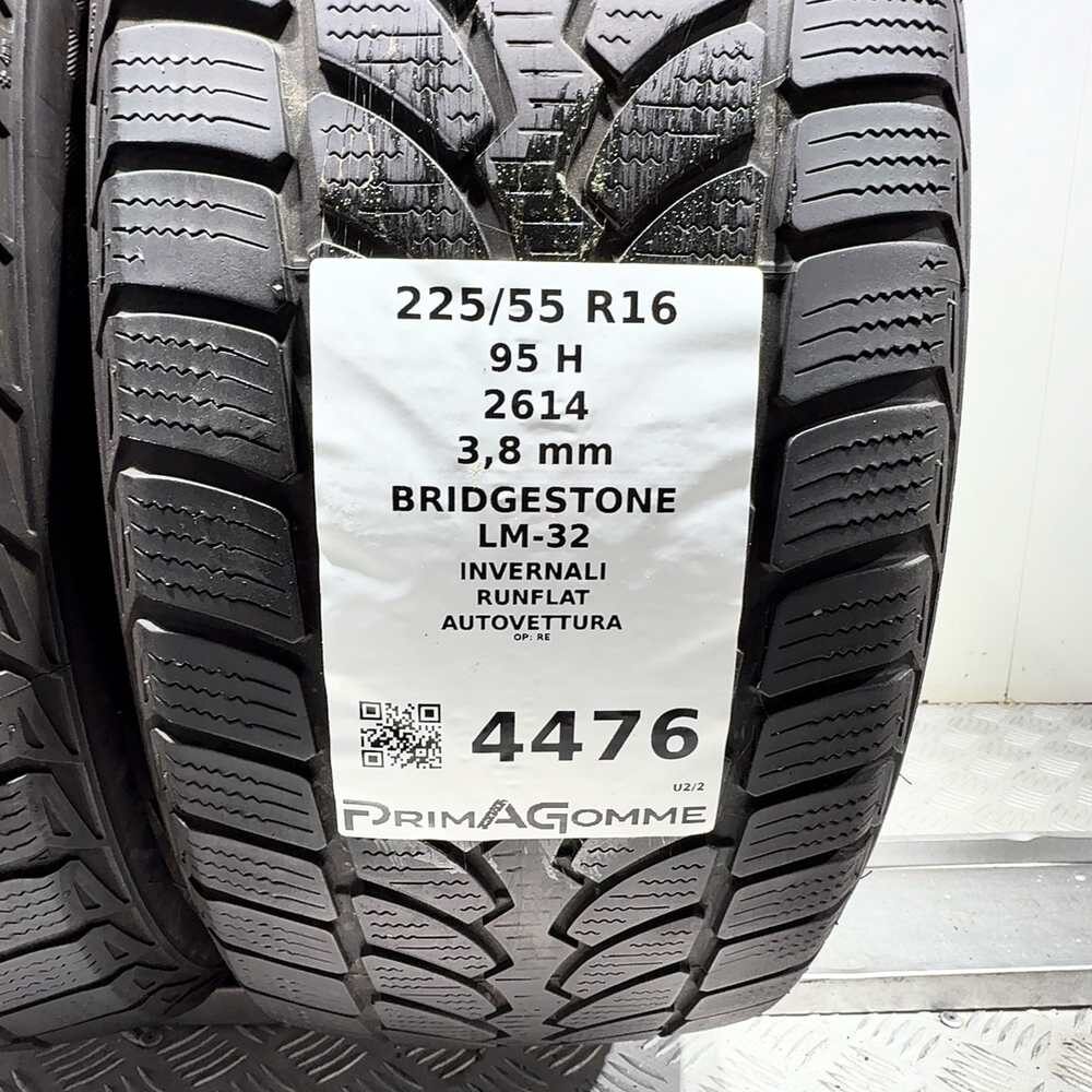 Gomme Usate 225 55 R16 95H Bridgestone LM-32 RunFlat Invernali - immagine 3