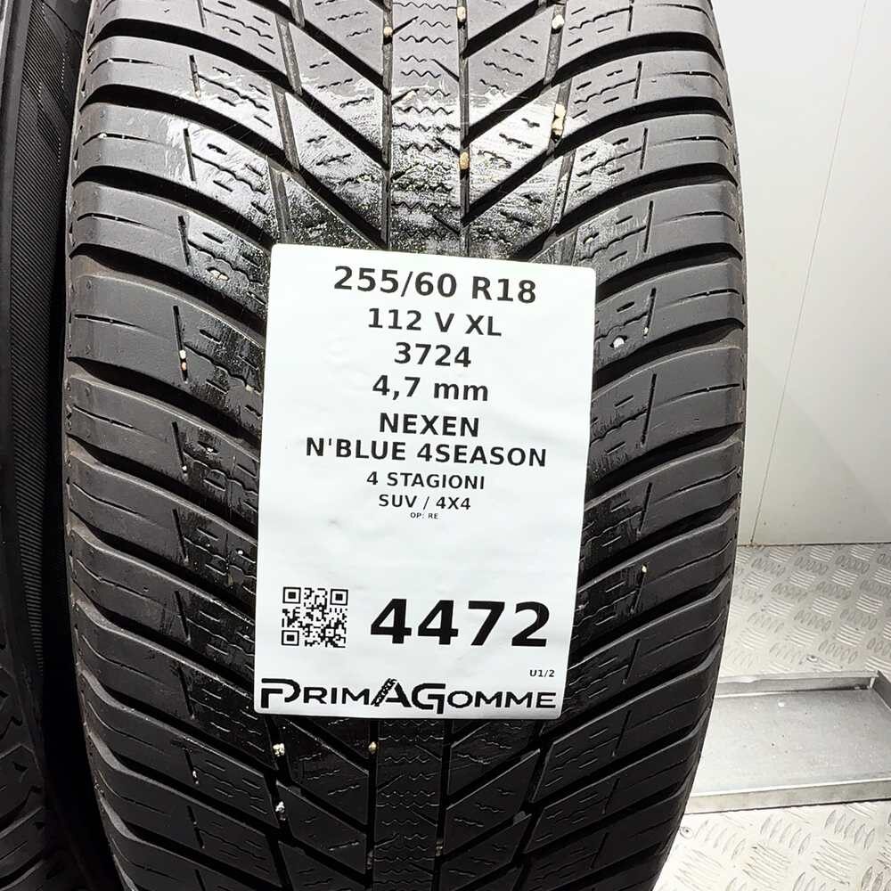 Gomme Usate 255 60 R18 112V XL Nexen N'Blue 4Season 4 Stagioni - immagine 3