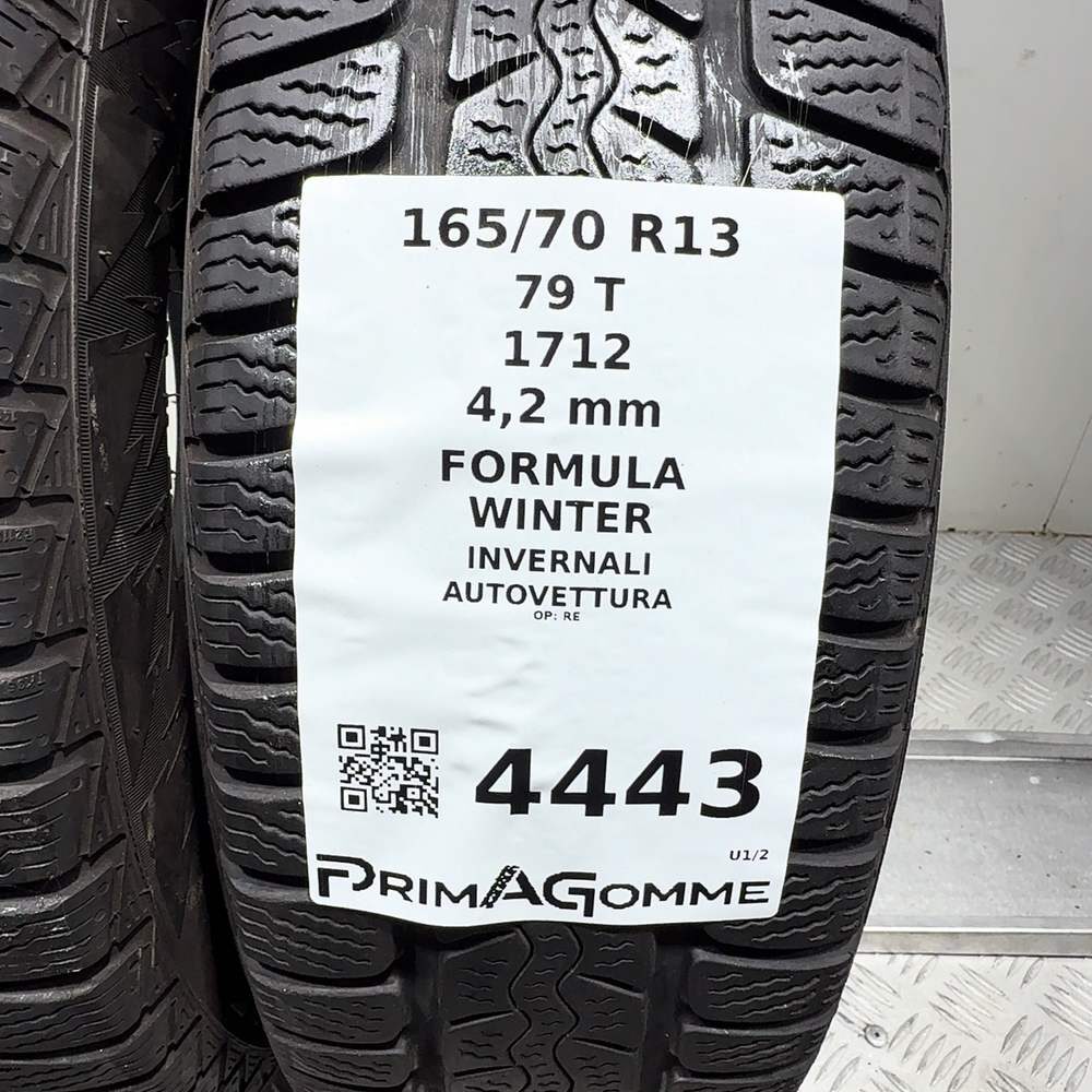 Gomme Usate 165 70 R13 79T Formula Winter Invernali - immagine 3