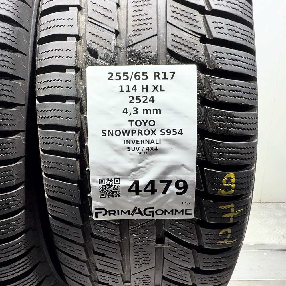 Gomme Usate 255 65 R17 114H XL Toyo Snowprox S954 Invernali - immagine 3