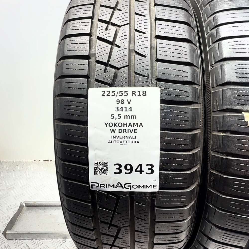 Gomme Usate 225 55 R18 98V Yokohama W Drive 79% Invernali - immagine 3