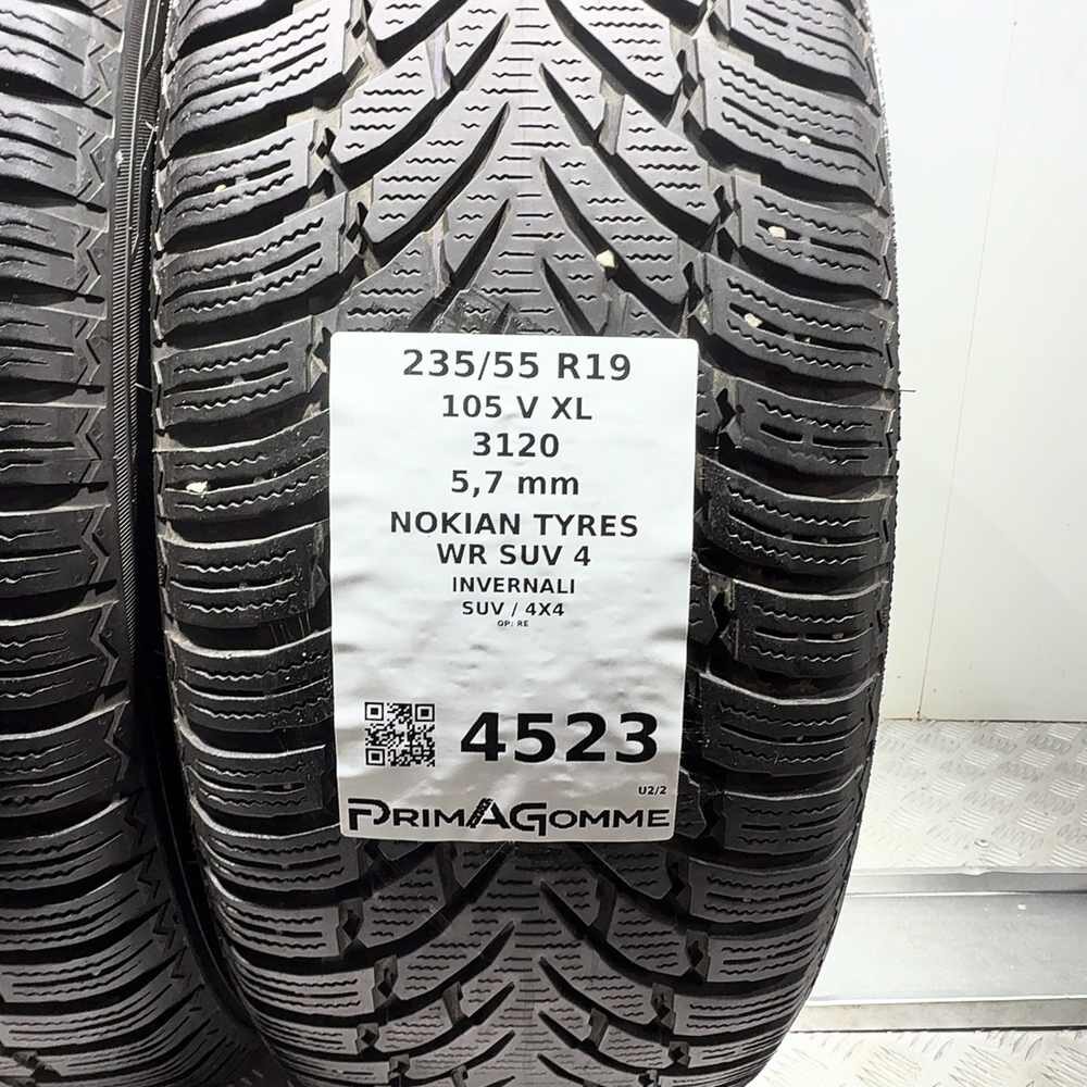 Gomme Usate 235 55 R19 105V XL Nokian Tyres WR SUV 4 81% Invernali - immagine 3