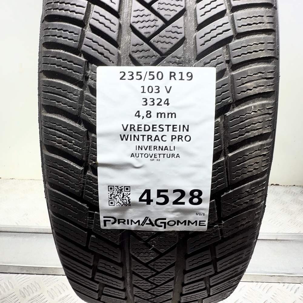 Gomma Usata 235 50 R19 103V Vredestein Wintrac Pro Invernale - immagine 3