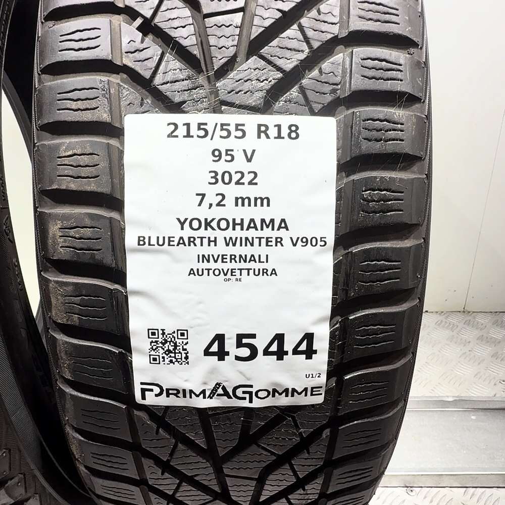 Gomme Usate 215 55 R18 95V Yokohama Bluearth Winter V905 98% Invernali - immagine 3