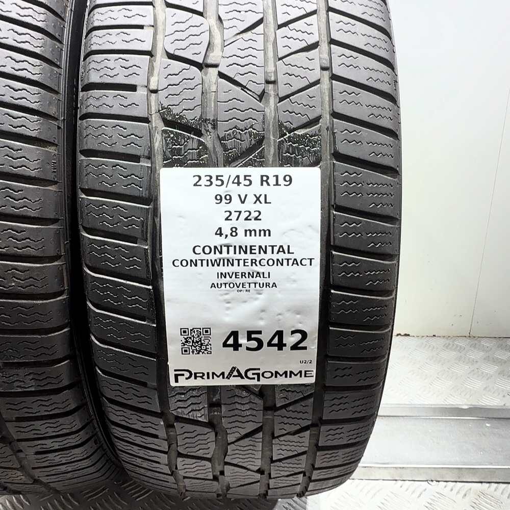 Gomme Usate 235 45 R19 99V XL Continental Contiwintercontact Invernali - immagine 3