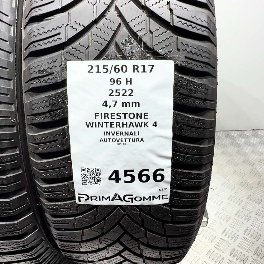 Gomme Usate 215 60 R17 96H Firestone Winterhawk 4 Invernali - immagine 3