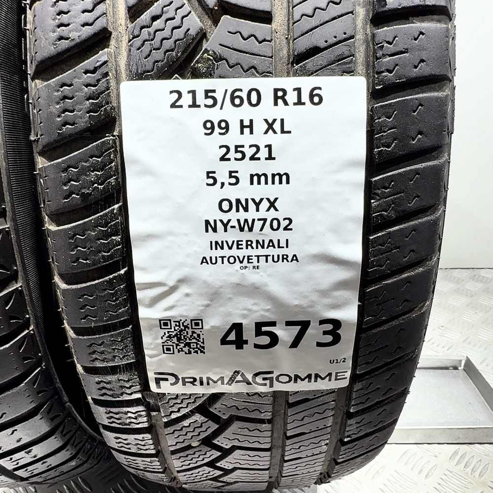 Gomme Usate 215 60 R16 99H XL Onyx NY-W702 79% Invernali - immagine 3