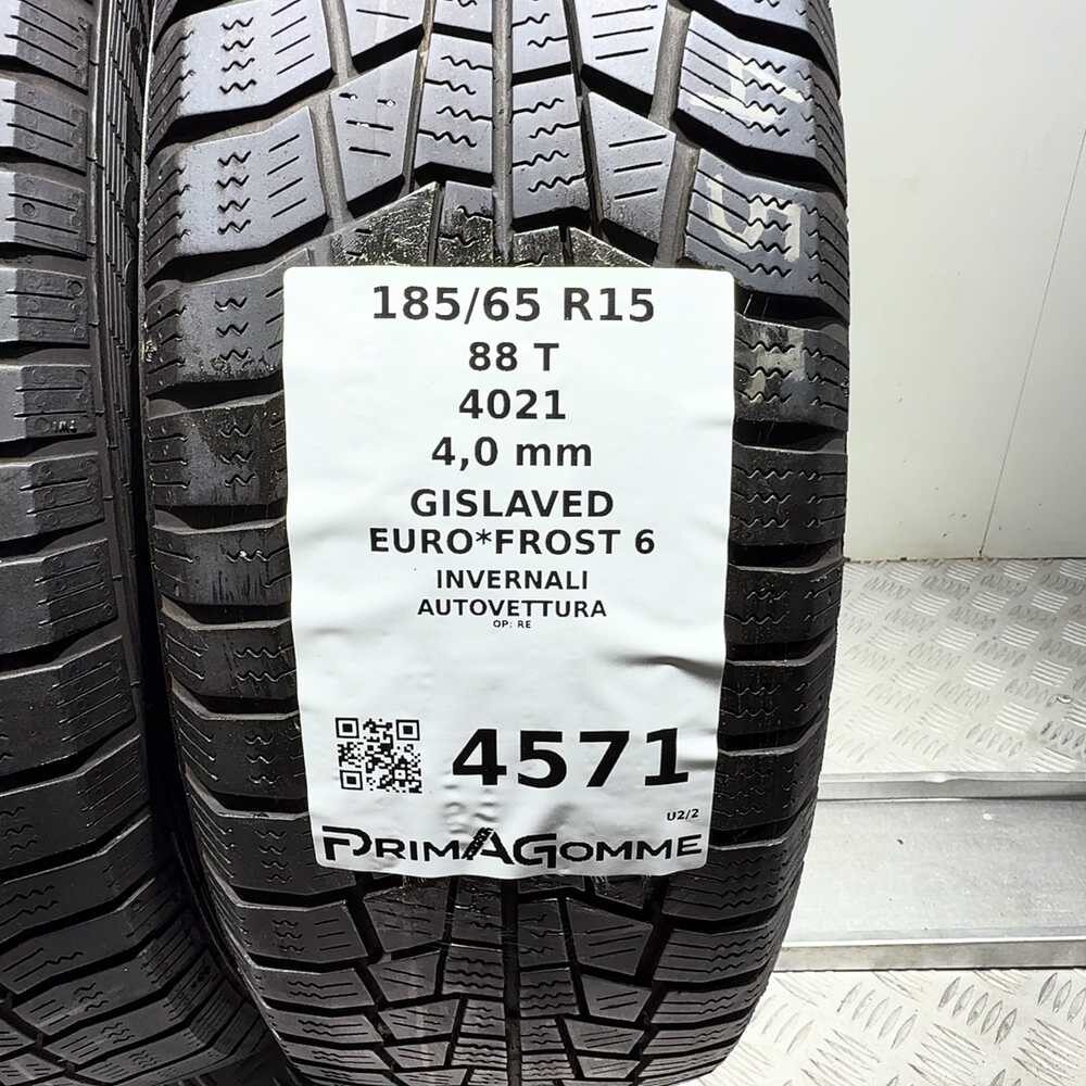 Gomme Usate 185 65 R15 88T Gislaved Euro*Frost 6 Invernali - immagine 3