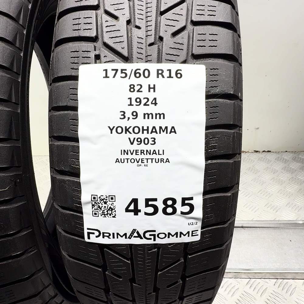 Gomme Usate 175 60 R16 82H Yokohama V903 Invernali - immagine 3