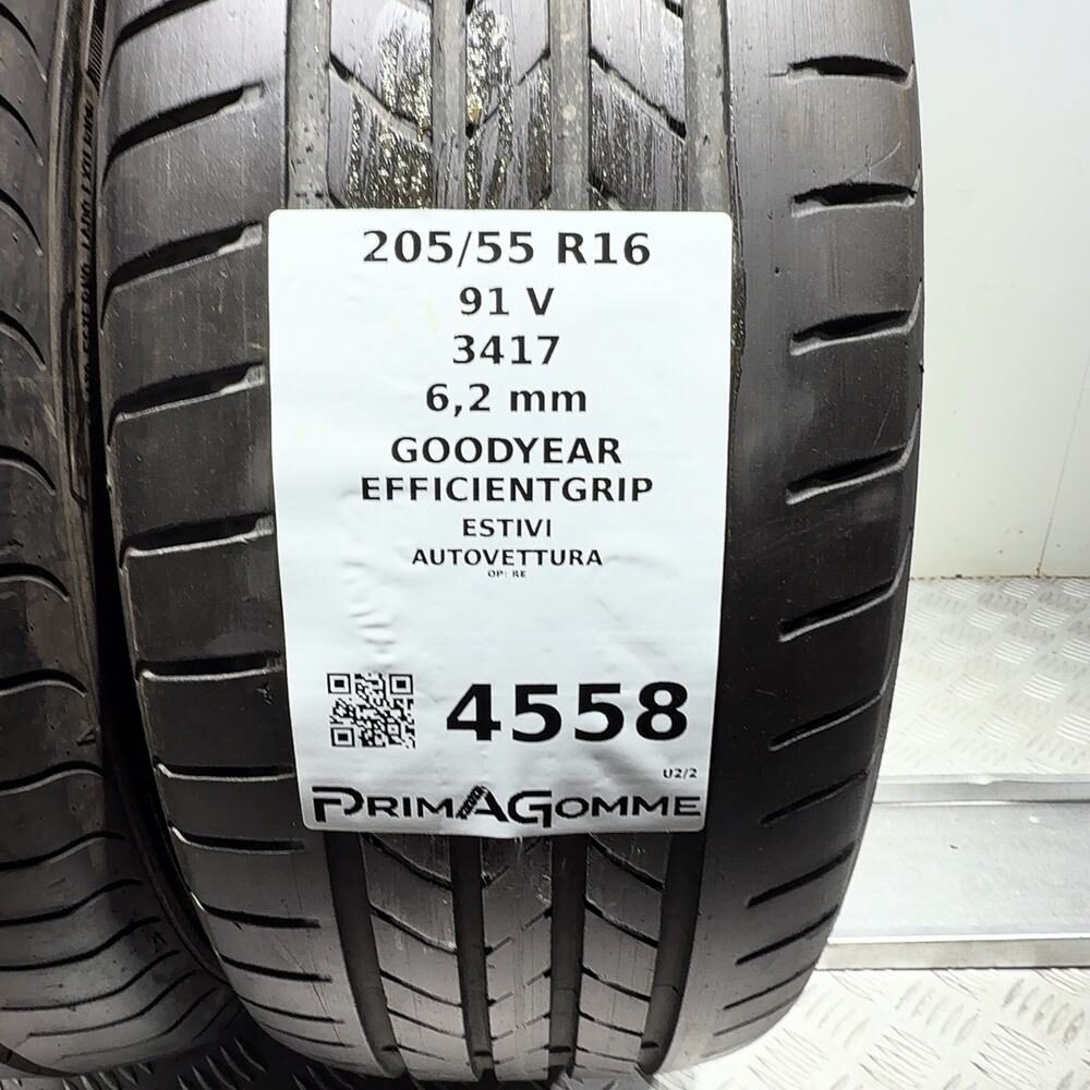 Gomme Usate 205 55 R16 91V Goodyear Efficientgrip 89% Estive - immagine 3