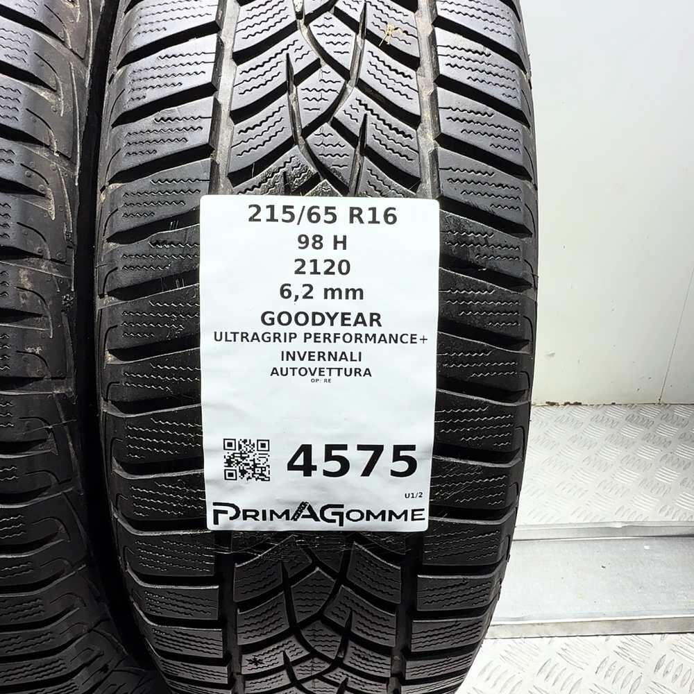Gomme Usate 215 65 R16 98H Goodyear Ultragrip Performance+ 89% Invernali - immagine 3