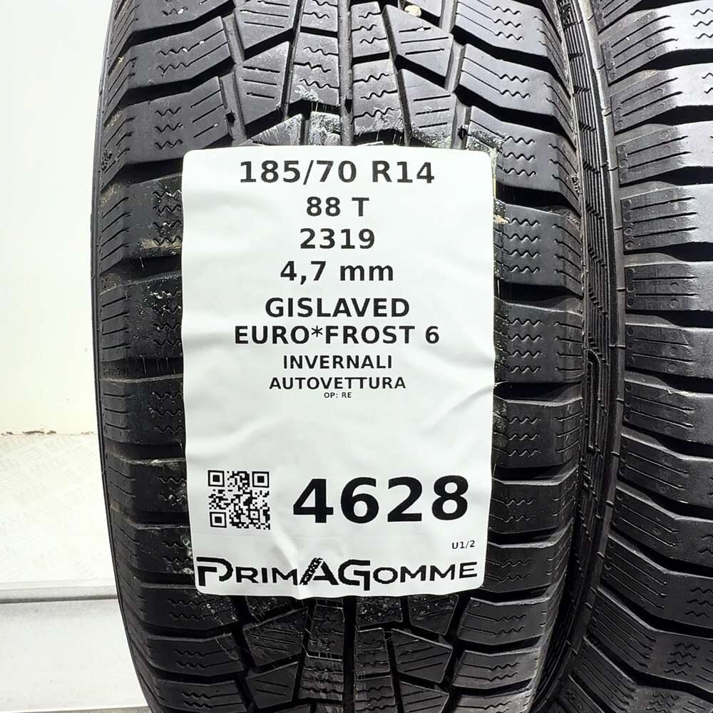 Gomme Usate 185 70 R14 88T Gislaved Euro*Frost 6 Invernali - immagine 3