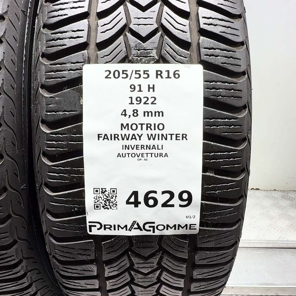 Gomme Usate 205 55 R16 91H Motrio Fairway Winter Invernali - immagine 3