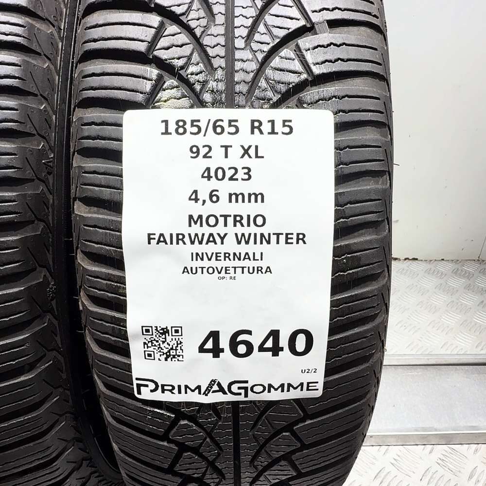 Gomme Usate 185 65 R15 92T XL Motrio Fairway Winter Invernali - immagine 3