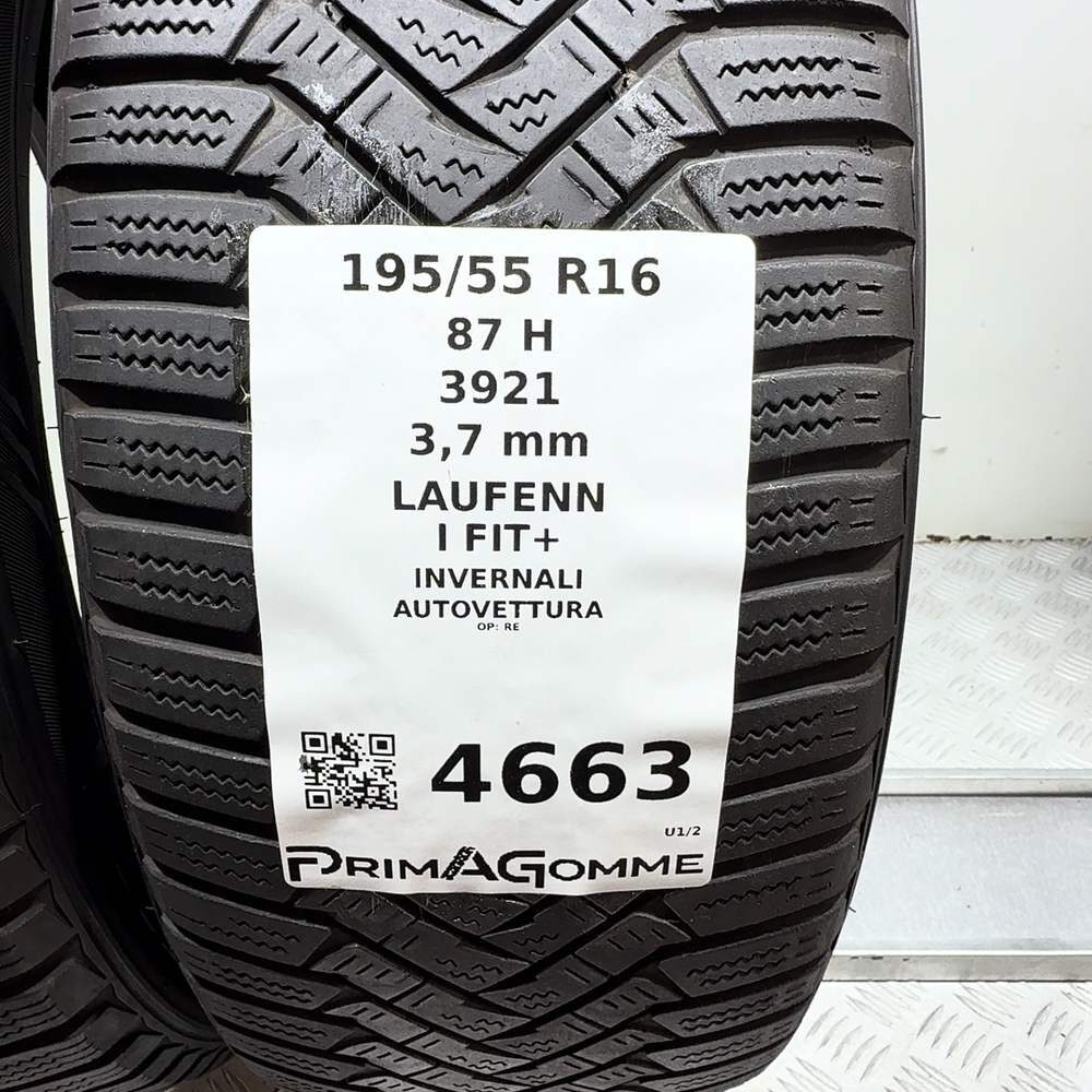 Gomme Usate 195 55 R16 87H Laufenn I Fit+ Invernali - immagine 3