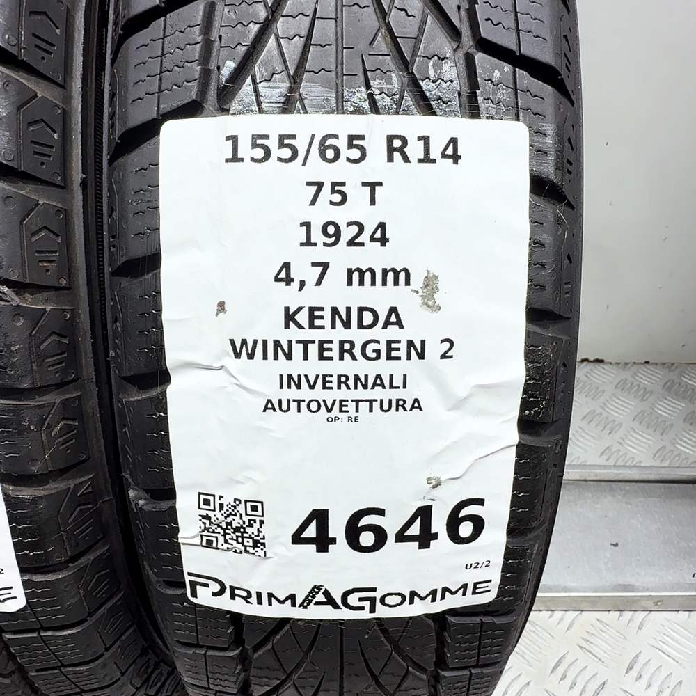 Gomme Usate 155 65 R14 75T Kenda Wintergen 2 Invernali - immagine 3