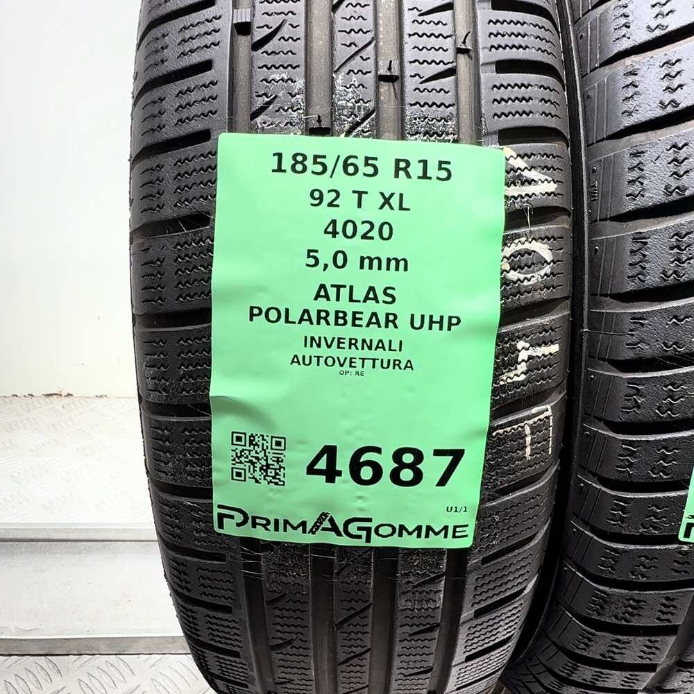 Gomma Usata 185 65 R15 88T Atlas Polarbear 1 81% Invernale - immagine 3