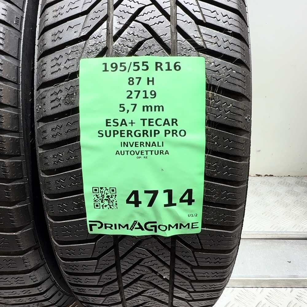 Gomme Usate 195 55 R16 87H Esa+ Tecar Supergrip Pro 81% Invernali - immagine 3