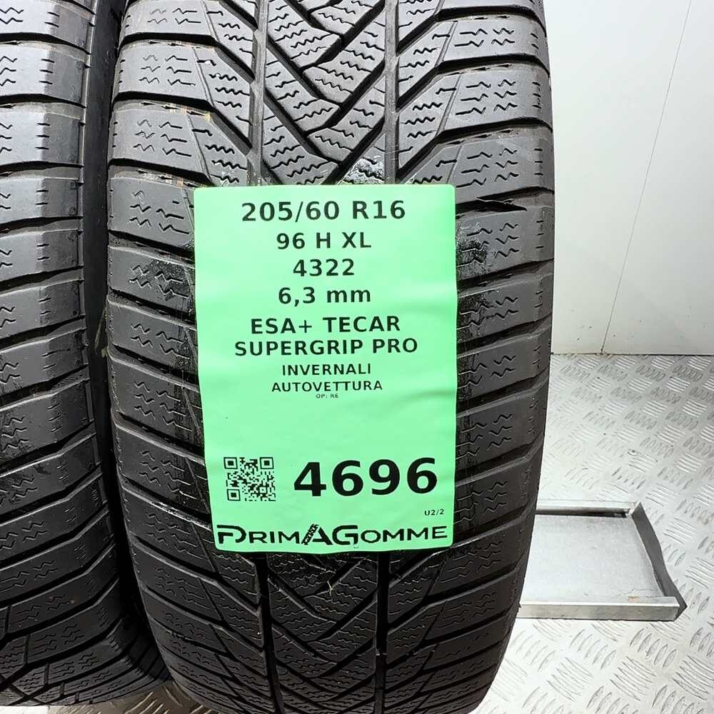 Gomme Usate 205 60 R16 96H XL Esa+ Tecar Supergrip Pro 90% Invernali - immagine 3