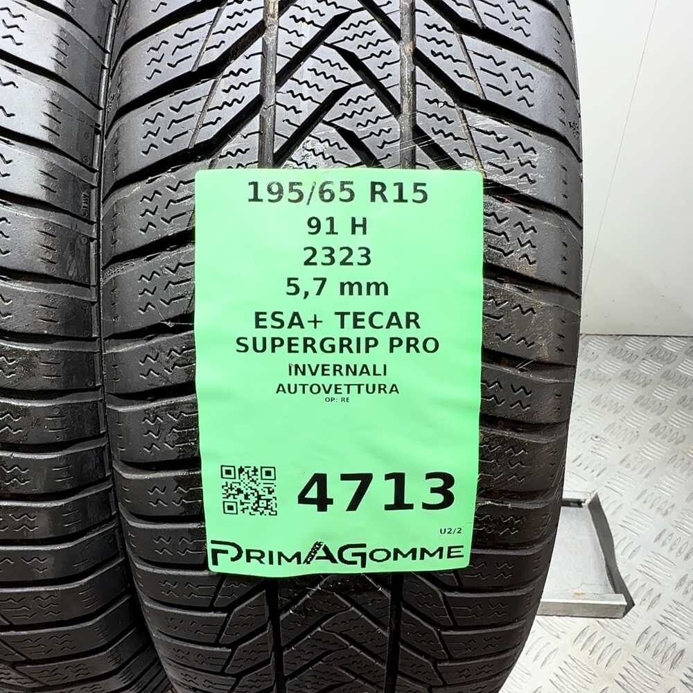 Gomme Usate 195 65 R15 91H Esa+ Tecar Supergrip Pro 81% Invernali - immagine 3