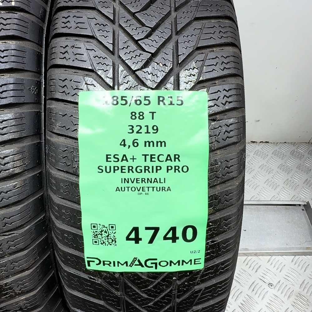 Gomme Usate 185 65 R15 88T Esa+ Tecar Supergrip Pro Invernali - immagine 3
