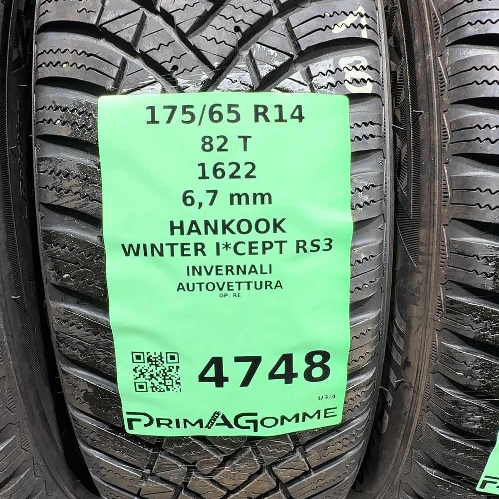 Gomme Usate 175 65 R14 82T Hankook Winter I*Cept RS3 96% Invernali - immagine 3