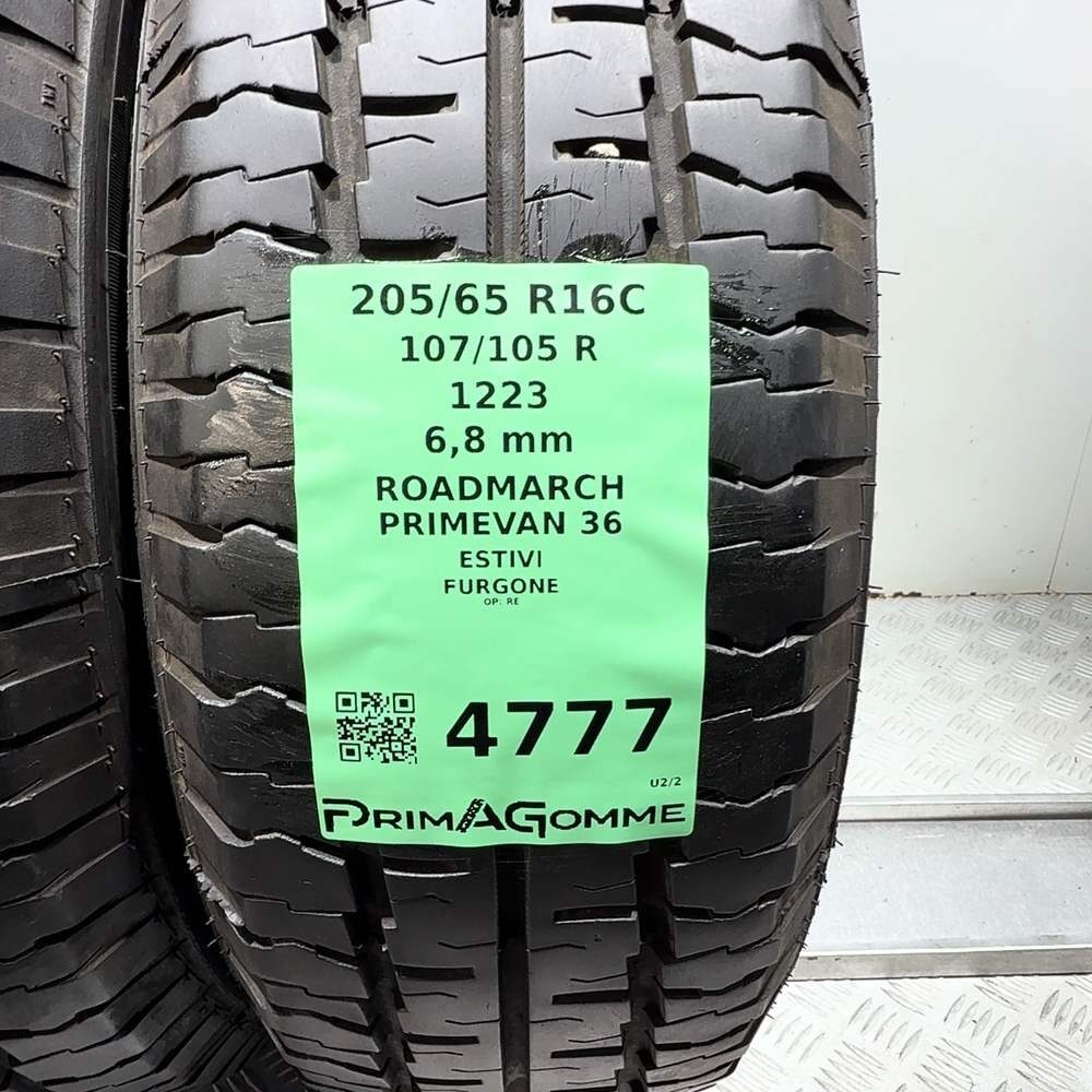Gomme Usate 205 65 R16C 107/105R Roadmarch Primevan 36 97% Estive - immagine 3