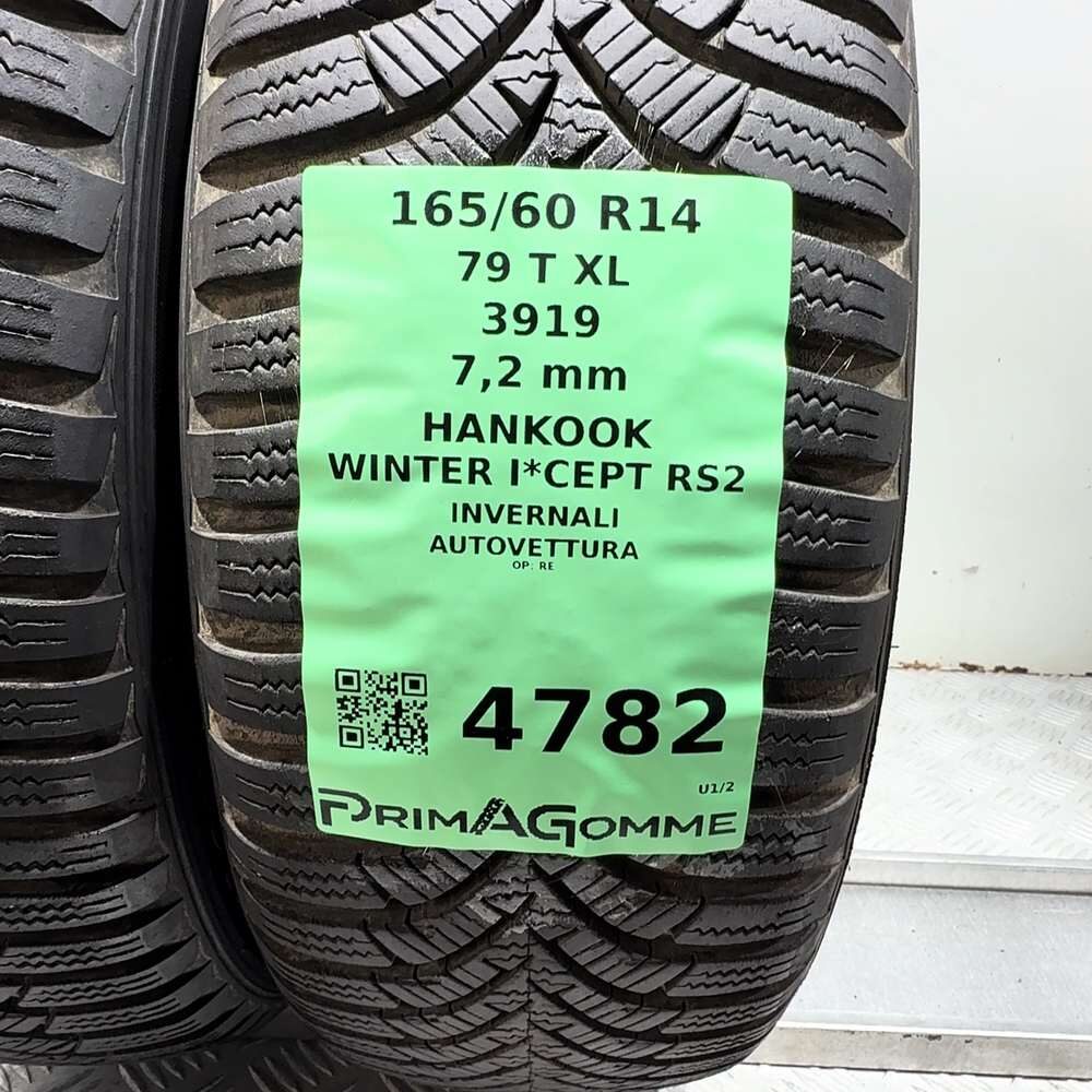 Gomme Usate 165 60 R14 79T XL Hankook Winter I*Cept RS2 98% Invernali - immagine 3