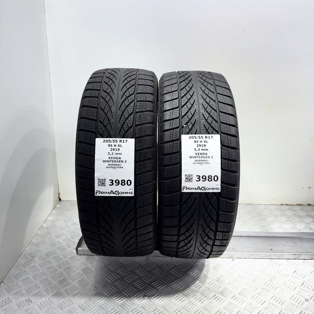 Gomme Usate 205 55 R17 95H XL Kenda Wintergen 2 74% Invernali - immagine 4
