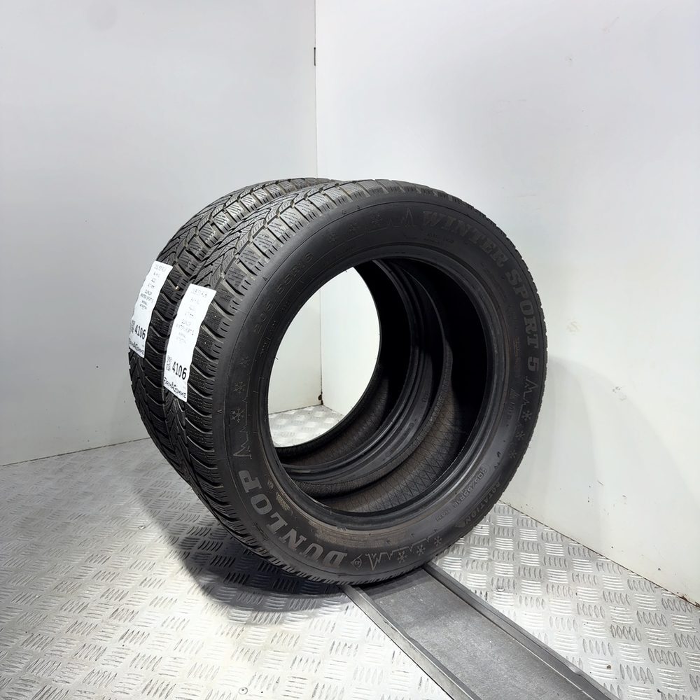 Gomme Usate 205 55 R16 XL 94H Dunlop Winter Sport 5 Invernali - immagine 4