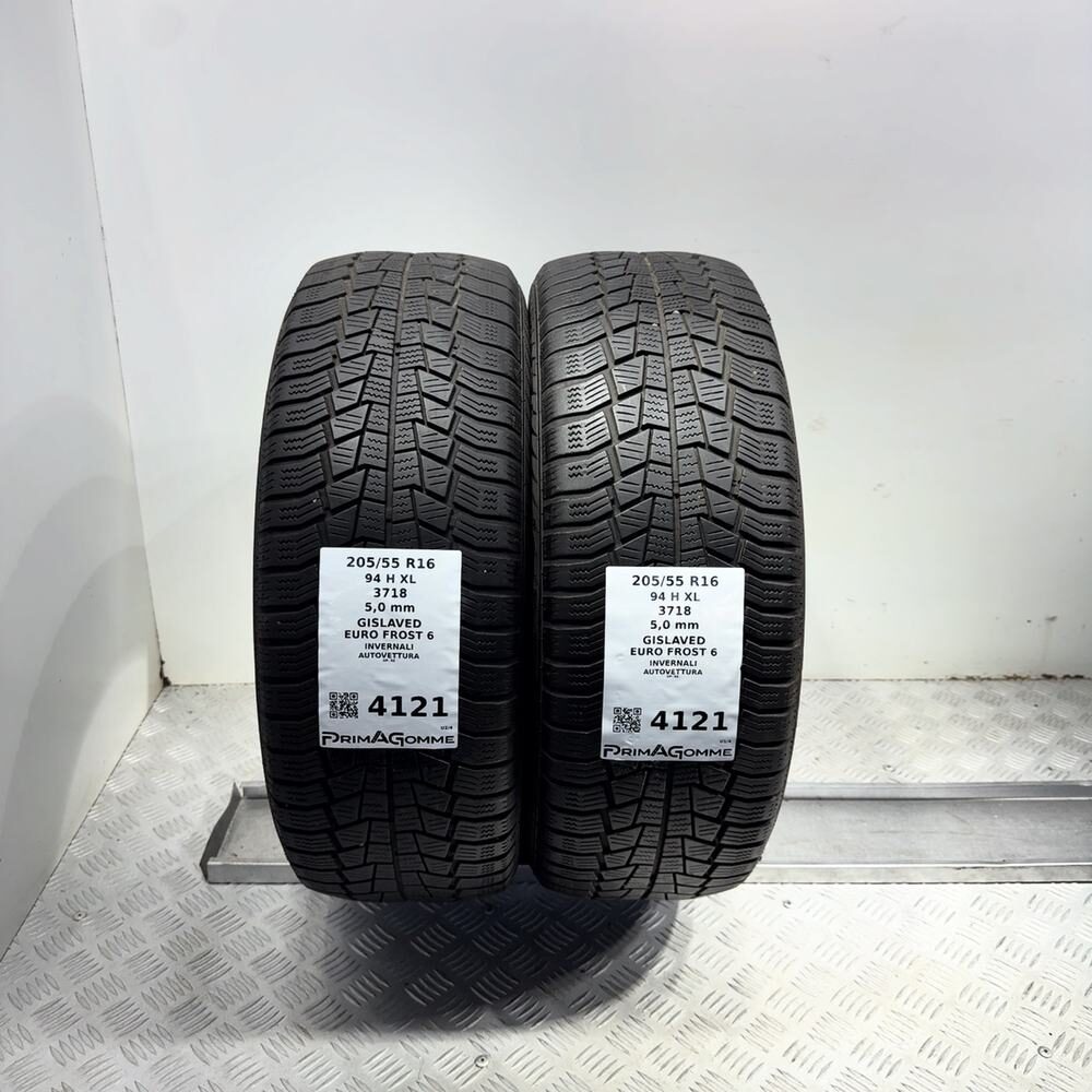 Gomme Usate 205 55 R16 94H XL Gislaved Euro Frost 6 71% Invernali - immagine 4