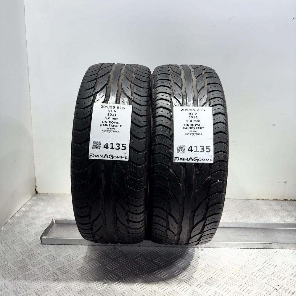 Gomme Usate 205 55 R16 91V Uniroyal Rainexpert 71% Estive - immagine 4