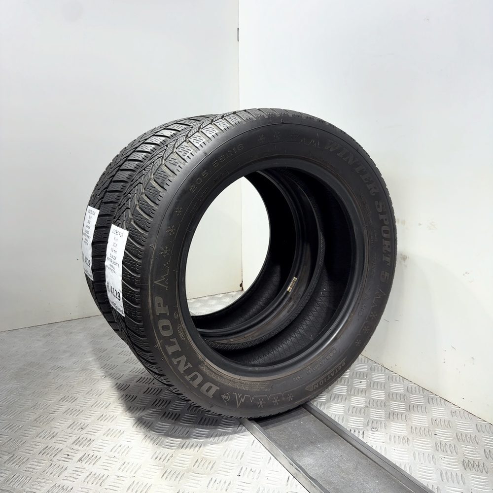 Gomme Usate 205 55 R16 91H Dunlop Winter Sport 5 Invernali - immagine 4