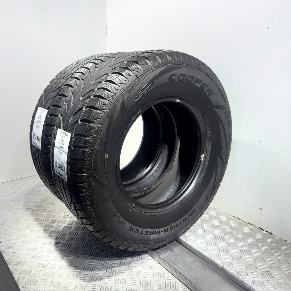 Gomme Usate 255 70 R16 111T Cooper Weather-Master Wsc Invernali - immagine 4