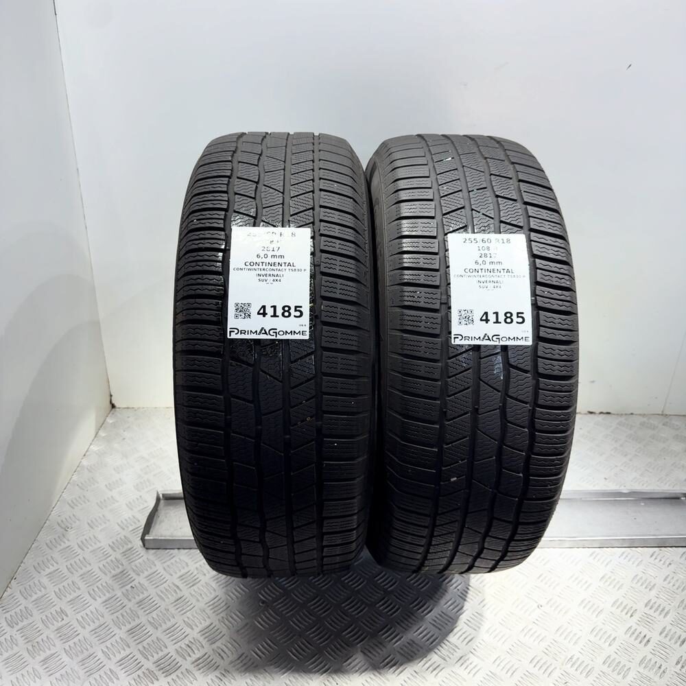 Gomme Usate 255 60 R18 108H Continental Contiwintercontact TS830 P 86% Invernali - immagine 4