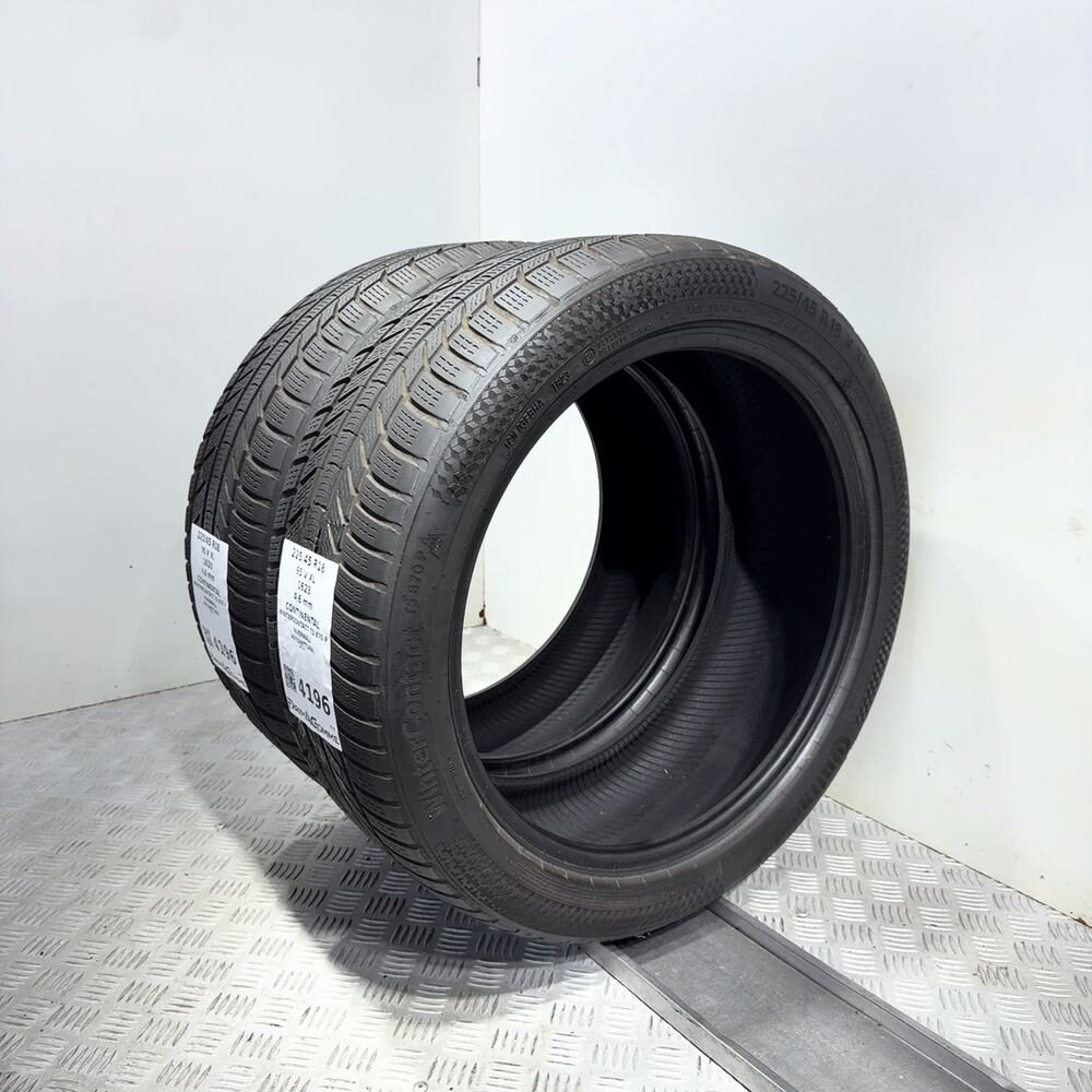 Gomme Usate 225 45 R18 95V XL Continental Wintercontact TS 870 P Invernali - immagine 4