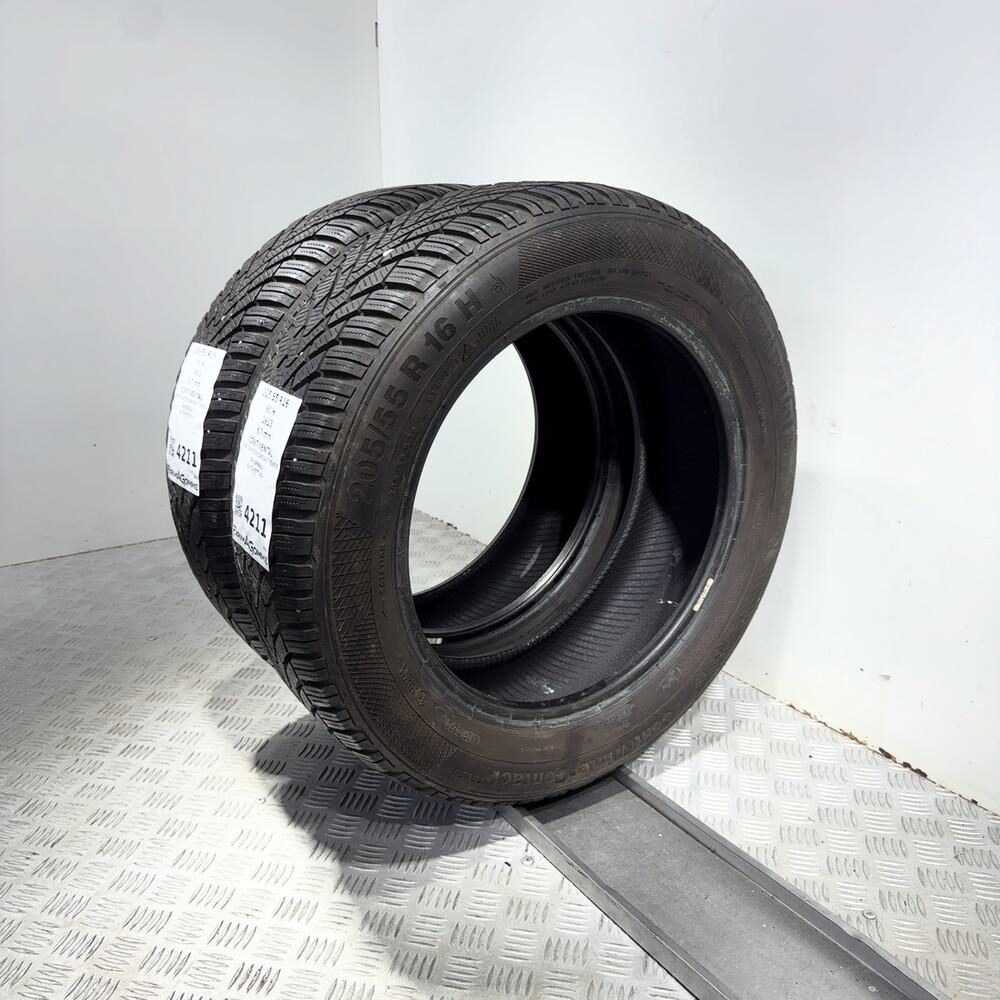 Gomme Usate 205 55 R16 91H Continental Contiwintercontact TS850 96% Invernali - immagine 4