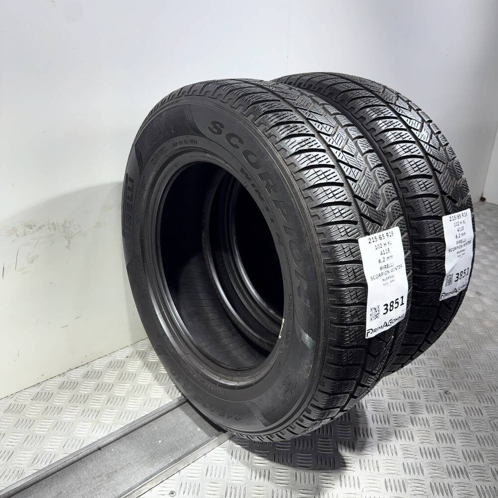 Gomme Usate 215 65 R16 102H XL Pirelli Scorpion Winter 89% Invernali - immagine 4