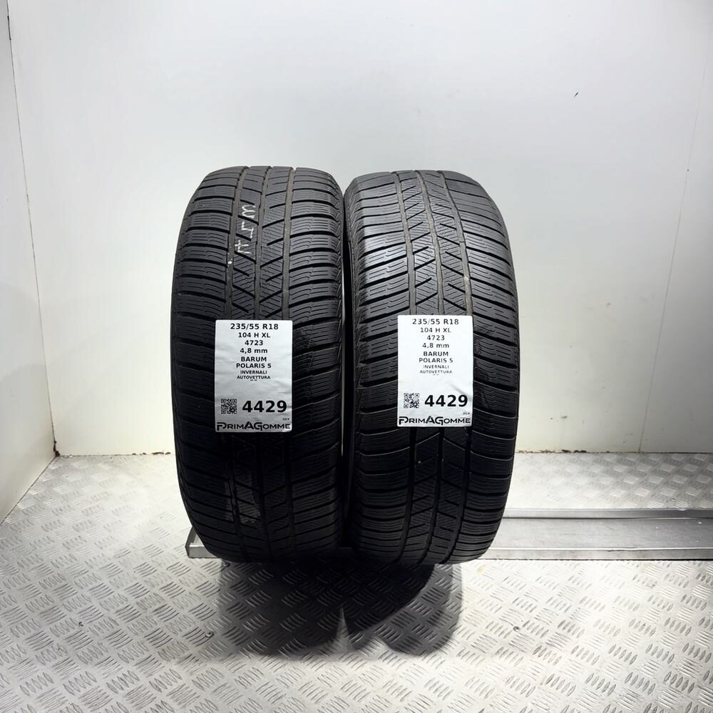 Gomme Usate 235 55 R18 104H XL Barum Polaris 5 Invernali - immagine 4