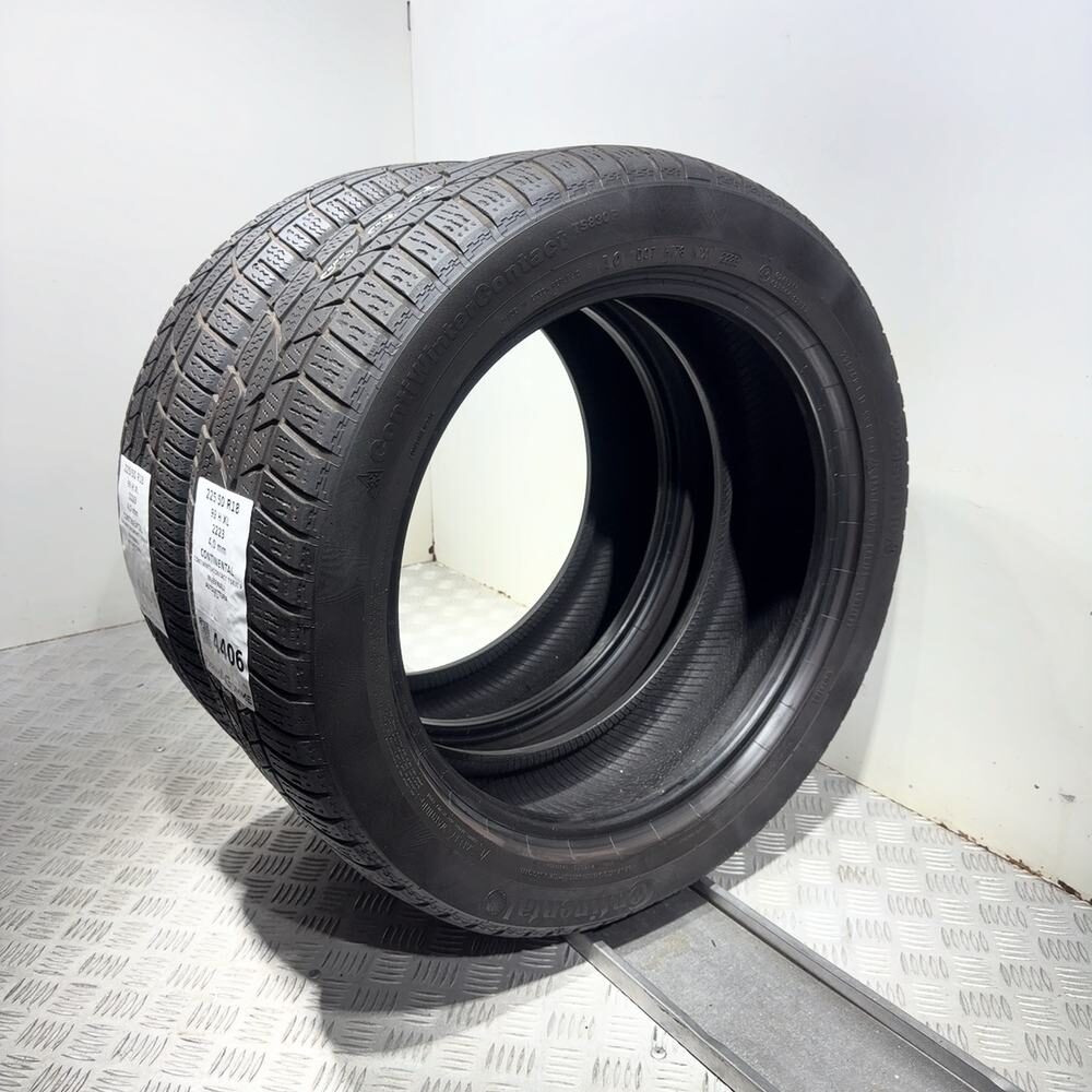 Gomme Usate 225 50 R18 99H XL Continental Contiwintercontact TS830 P Invernali - immagine 4