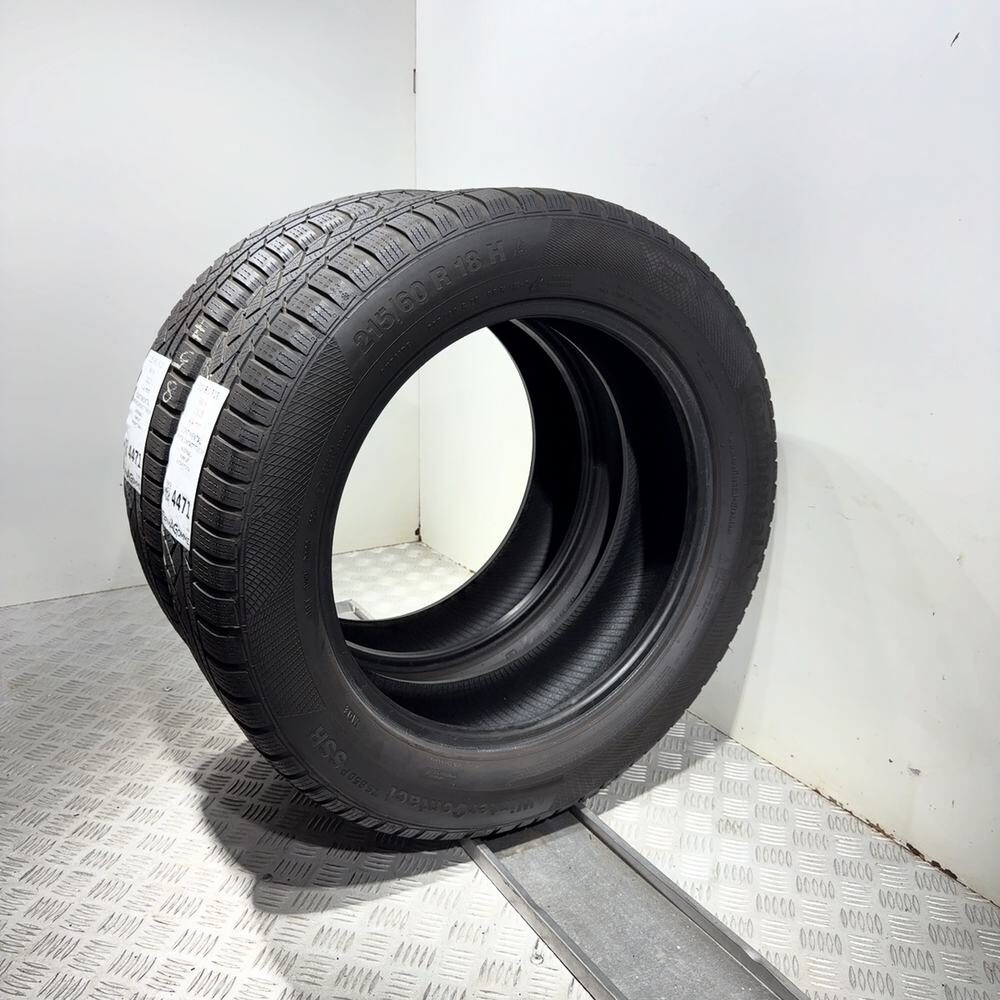 Gomme Usate 215 60 R18 98H Continental Wintercontact TS850P RunFlat Invernali - immagine 4