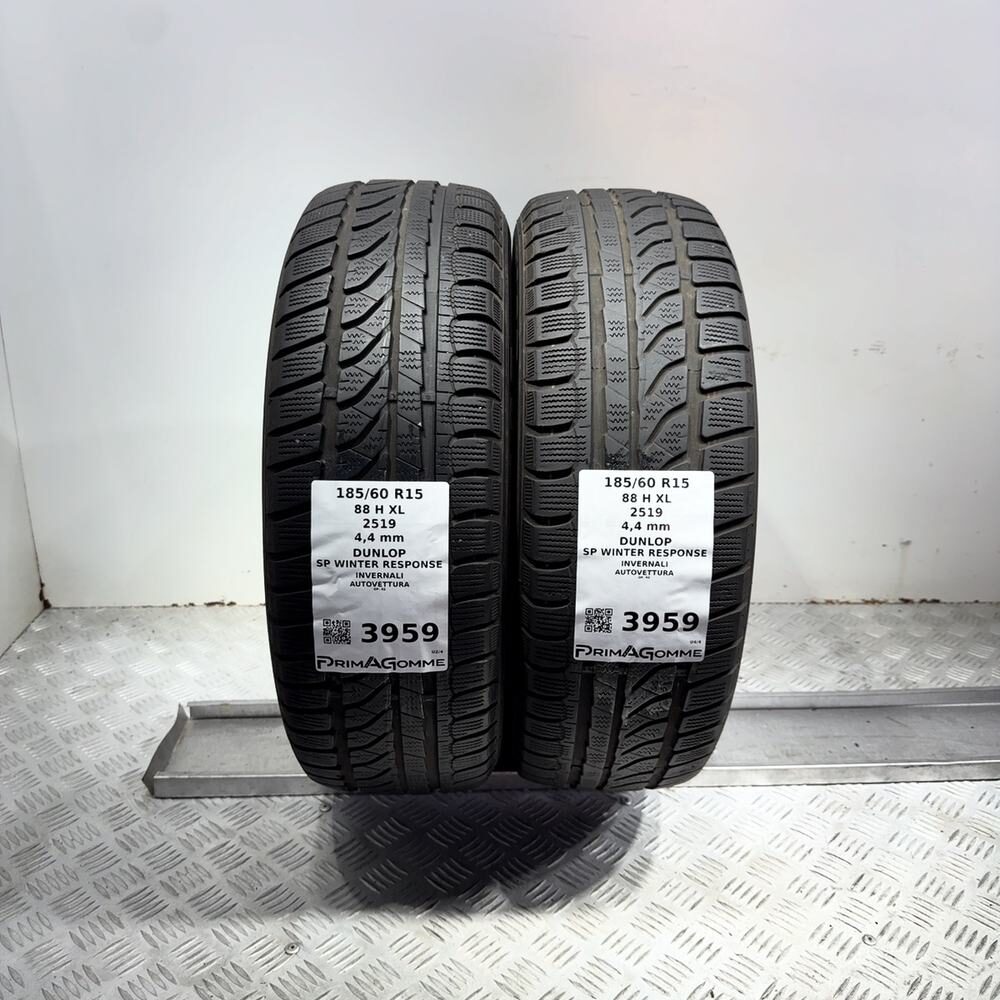 Gomme Usate 185 60 R15 88H XL Dunlop SP Winter Response Invernali - immagine 4