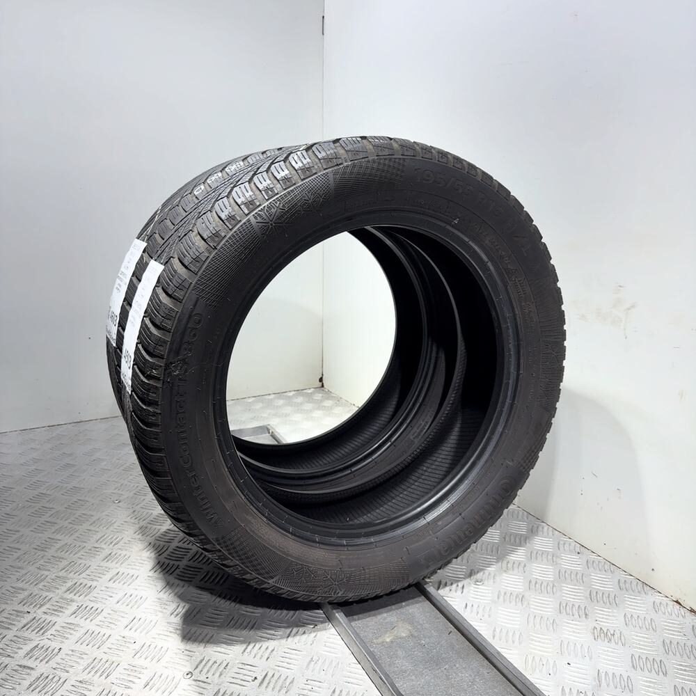 Gomme Usate 195 55 R16 XL 91H Continental Wintercontact TS 860 Invernali - immagine 4