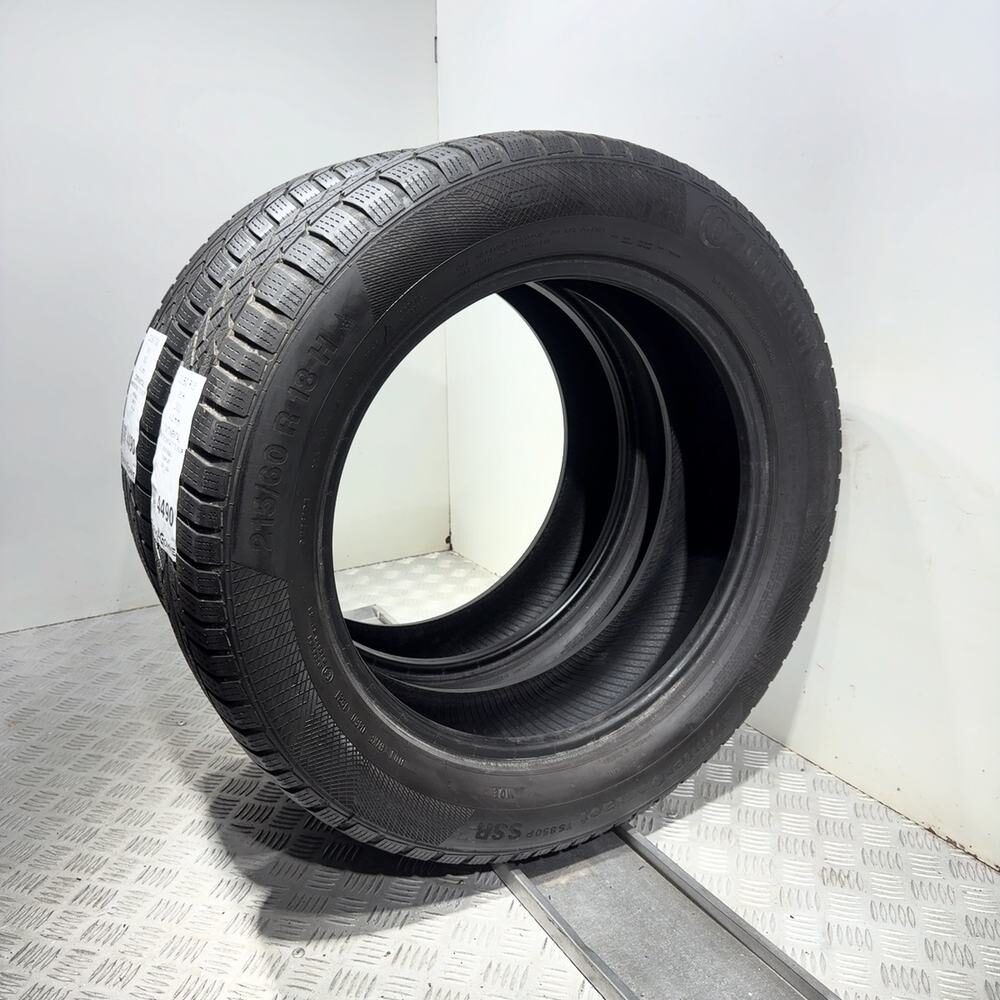 Gomme Usate 215 60 R18 98H Continental Wintercontact TS 850P RunFlat Invernali - immagine 4