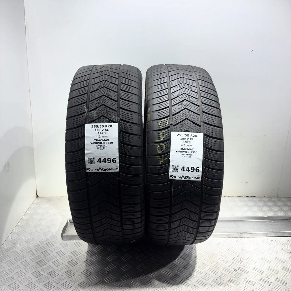 Gomme Usate 255 50 R20 109V XL Tracmax X-Privilo S330 Invernali - immagine 4